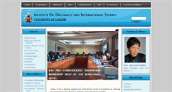 Desktop Screenshot of idis.uonbi.ac.ke