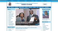 Desktop Screenshot of cbps.uonbi.ac.ke