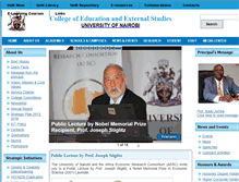 Tablet Screenshot of cees.uonbi.ac.ke