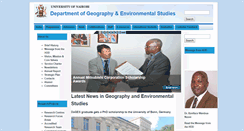 Desktop Screenshot of geography.uonbi.ac.ke