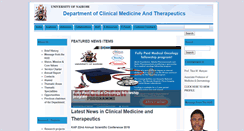 Desktop Screenshot of clinicalmed.uonbi.ac.ke