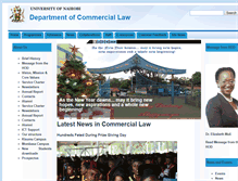 Tablet Screenshot of commerciallaw.uonbi.ac.ke