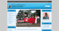 Desktop Screenshot of mathematics.uonbi.ac.ke