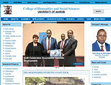 Tablet Screenshot of chss.uonbi.ac.ke