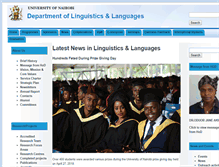 Tablet Screenshot of linguistics.uonbi.ac.ke