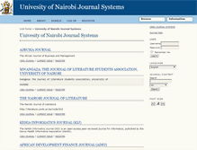Tablet Screenshot of journals.uonbi.ac.ke