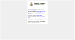 Desktop Screenshot of mail2.uonbi.ac.ke