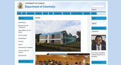 Desktop Screenshot of chemistry.uonbi.ac.ke