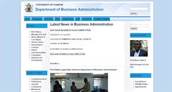 Desktop Screenshot of businessadmin.uonbi.ac.ke