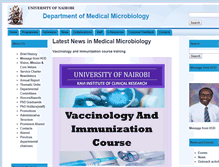 Tablet Screenshot of medmicrobiology.uonbi.ac.ke