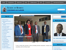 Tablet Screenshot of business.uonbi.ac.ke