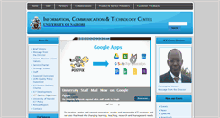 Desktop Screenshot of ict.uonbi.ac.ke